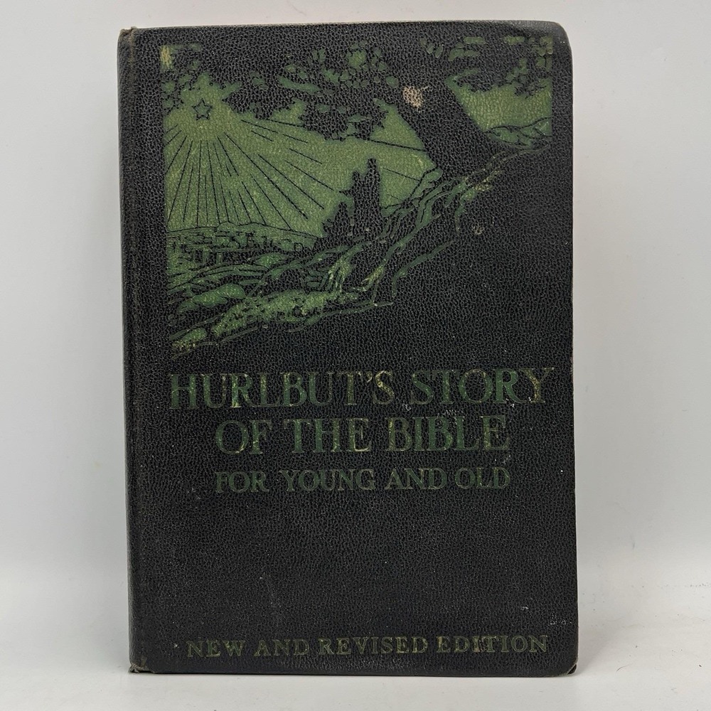 Hurlbut's Story of the Bible for Young & Old‎ Vintage 1947 Illustrated Hardcover